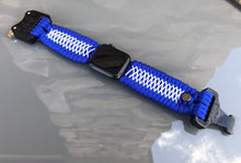 Charger l'image dans la galerie, Paracord Watch Band compatible with Apple Watch Series 1, 2, 3, 4, 5, 6, 7 & SE (watch not included)