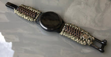 Load image into Gallery viewer, Paracord Watch Band compatible with Garmin Approach S12, Approach S40, Approach S42, D2 Air, Vivoactive 3S, Vivoactive 3, Vivoactive 3 Music, Vivoactive 4S, Vivoactive 4, Venu, Venu 2S, Venu 2, Venu SQ, Venu Music (watch not included)