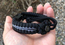 Load image into Gallery viewer, Paracord watch band personalized to replace bands for Fitbit Inspire, Fitbit Luxe, and Fitbit Alta (watch not included)