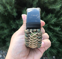 Load image into Gallery viewer, Paracord Watch Band compatible with Fitbit Charge 2, Charge 3, Charge 4 & Charge 5 (Watch not included)