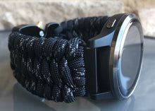 Cargar imagen en el visor de la galería, Paracord watch band compatible with Garmin Approach S12/S40/S42, D2 Air/X10, Vivoactive, Venu, Vivomove, Forerunner 55/245/255/645/745 (watch not included)