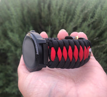 Charger l'image dans la galerie, Paracord watch band compatible with Garmin Approach S12/S40/S42, D2 Air/X10, Vivoactive, Venu, Vivomove, Forerunner 55/245/255/645/745 (watch not included)