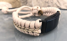 Load image into Gallery viewer, Paracord watch band personalized to replace bands for Fitbit Inspire, Fitbit Luxe, and Fitbit Alta (watch not included)