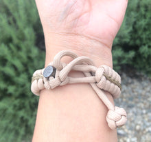 Load image into Gallery viewer, Paracord watch band personalized to replace bands for Fitbit Inspire, Fitbit Luxe, and Fitbit Alta (watch not included)