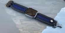 Charger l'image dans la galerie, Paracord Watch Band compatible with Apple Watch Series 1, 2, 3, 4, 5, 6, 7, 8, Ultra & SE (watch not included)