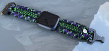 Load image into Gallery viewer, Personalized Paracord Watch Band for Apple Watch Series 1-11, Ultra, Ultra 2, Ultra 3, and SE (watch not included).
