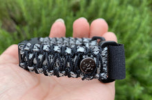 Load image into Gallery viewer, Paracord watch band personalized to replace bands for Fitbit Inspire, Fitbit Luxe, and Fitbit Alta (watch not included)