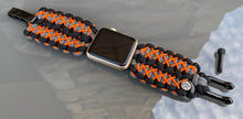 Lade das Bild in den Galerie-Viewer, Paracord Watch Band compatible with Apple Watch Series 1, 2, 3, 4, 5, 6, 7 & SE (watch not included)