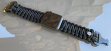 Charger l'image dans la galerie, Paracord Watch Band compatible with Apple Watch Series 1, 2, 3, 4, 5, 6, 7, 8, Ultra & SE (watch not included)