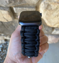 Charger l'image dans la galerie, Paracord Watch Band compatible with Apple Watch Series 1, 2, 3, 4, 5, 6, 7, 8, Ultra & SE (watch not included)