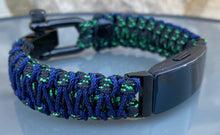 Load image into Gallery viewer, Paracord watch band personalized to replace bands for Fitbit Inspire, Fitbit Luxe, and Fitbit Alta (watch not included)