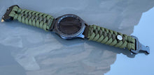 Load image into Gallery viewer, Samsung Galaxy Watch Band, Galaxy 42mm, Galaxy 46mm, Gear S3 Frontier, Gear S3 Classic, Gear Sport, 550 Paracord Watch Band.