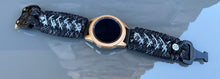 Load image into Gallery viewer, Samsung Galaxy Watch Band, Galaxy 42mm, Galaxy 46mm, Gear S3 Frontier, Gear S3 Classic, Gear Sport, 550 Paracord Watch Band.