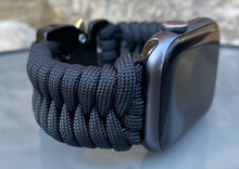Lade das Bild in den Galerie-Viewer, Paracord Watch Band compatible with Apple Watch Series 1, 2, 3, 4, 5, 6, 7 & SE (watch not included)