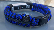 Load image into Gallery viewer, Paracord watch band personalized to replace bands for Fitbit Inspire, Fitbit Luxe, and Fitbit Alta (watch not included)