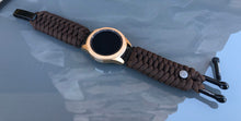 Load image into Gallery viewer, Samsung Galaxy Watch Band, Galaxy 42mm, Galaxy 46mm, Gear S3 Frontier, Gear S3 Classic, Gear Sport, 550 Paracord Watch Band.