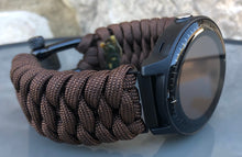 Load image into Gallery viewer, Paracord Watch Band compatible with Garmin Approach S12, Approach S40, Approach S42, D2 Air, Vivoactive 3S, Vivoactive 3, Vivoactive 3 Music, Vivoactive 4S, Vivoactive 4, Venu, Venu 2S, Venu 2, Venu SQ, Venu Music (watch not included)