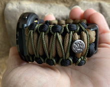 Load image into Gallery viewer, Paracord Watch Band compatible with Garmin Approach S12, Approach S40, Approach S42, D2 Air, Vivoactive 3S, Vivoactive 3, Vivoactive 3 Music, Vivoactive 4S, Vivoactive 4, Venu, Venu 2S, Venu 2, Venu SQ, Venu Music (watch not included)
