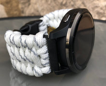 Load image into Gallery viewer, Paracord Watch Band compatible with Garmin Approach S12, Approach S40, Approach S42, D2 Air, Vivoactive 3S, Vivoactive 3, Vivoactive 3 Music, Vivoactive 4S, Vivoactive 4, Venu, Venu 2S, Venu 2, Venu SQ, Venu Music (watch not included)
