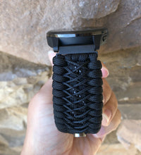 Load image into Gallery viewer, Paracord Watch Band compatible with Garmin Approach S12, Approach S40, Approach S42, D2 Air, Vivoactive 3S, Vivoactive 3, Vivoactive 3 Music, Vivoactive 4S, Vivoactive 4, Venu, Venu 2S, Venu 2, Venu SQ, Venu Music (watch not included)