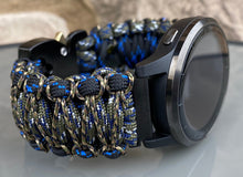 Charger l'image dans la galerie, Paracord watch band compatible with Garmin Approach S12/S40/S42, D2 Air/X10, Vivoactive, Venu, Vivomove, Forerunner 55/245/255/645/745 (watch not included)