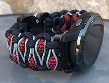Load image into Gallery viewer, Paracord Watch Band compatible with Garmin Approach S12, Approach S40, Approach S42, D2 Air, Vivoactive 3S, Vivoactive 3, Vivoactive 3 Music, Vivoactive 4S, Vivoactive 4, Venu, Venu 2S, Venu 2, Venu SQ, Venu Music (watch not included)