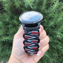 Load image into Gallery viewer, Paracord Watch Band compatible with Garmin Approach S12, Approach S40, Approach S42, D2 Air, Vivoactive 3S, Vivoactive 3, Vivoactive 3 Music, Vivoactive 4S, Vivoactive 4, Venu, Venu 2S, Venu 2, Venu SQ, Venu Music (watch not included)