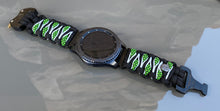 Load image into Gallery viewer, Samsung Galaxy Watch Band, Galaxy 42mm, Galaxy 46mm, Gear S3 Frontier, Gear S3 Classic, Gear Sport, 550 Paracord Watch Band.