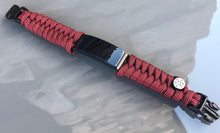Load image into Gallery viewer, Paracord watch band personalized to replace bands for Fitbit Inspire, Fitbit Luxe, and Fitbit Alta (watch not included)