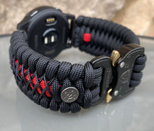 Load image into Gallery viewer, Paracord Watch Band Garmin Approach S12, Approach S40, Approach S42, D2 Air, Vivoactive 3S, Vivoactive 3, Vivoactive 3 Music, Vivoactive 4S, Vivoactive 4, Venu, Venu 2S, Venu 2, Venu SQ, Venu Music (watch not included)