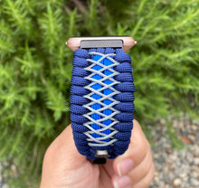 Lade das Bild in den Galerie-Viewer, Paracord Watch Band compatible with Fitbit Versa 1, Versa Lite, Versa 2, Versa 3, Versa 4, Sense, Sense 2 (watch not included).