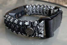 Load image into Gallery viewer, Paracord watch band personalized to replace bands for Fitbit Inspire, Fitbit Luxe, and Fitbit Alta (watch not included)