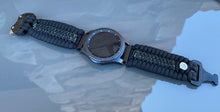 Load image into Gallery viewer, Samsung Galaxy Watch Band, Galaxy 42mm, Galaxy 46mm, Gear S3 Frontier, Gear S3 Classic, Gear Sport, 550 Paracord Watch Band.