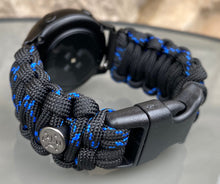 Lade das Bild in den Galerie-Viewer, Samsung Galaxy Watch Active/Active 2, Galaxy Active/Active 2, Paracord Band, Paracord Strap, 550 Cord Samsung Strap