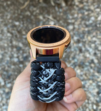 Load image into Gallery viewer, Samsung Galaxy Watch Band, Galaxy 42mm, Galaxy 46mm, Gear S3 Frontier, Gear S3 Classic, Gear Sport, 550 Paracord Watch Band.