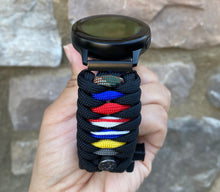 Lade das Bild in den Galerie-Viewer, Samsung Galaxy Watch Active/Active 2, Galaxy Active/Active 2, Paracord Band, Paracord Strap, 550 Cord Samsung Strap
