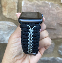 Lade das Bild in den Galerie-Viewer, Paracord Watch Band compatible with Apple Watch Series 1, 2, 3, 4, 5, 6, 7, 8, 9, Ultra, Ultra 2 & SE (watch not included)