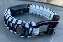 Load image into Gallery viewer, Paracord watch band personalized to replace bands for Fitbit Inspire, Fitbit Luxe, and Fitbit Alta (watch not included)