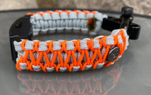 Load image into Gallery viewer, Paracord watch band personalized to replace bands for Fitbit Inspire, Fitbit Luxe, and Fitbit Alta (watch not included).