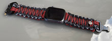 Cargar imagen en el visor de la galería, Paracord Watch Band compatible with Apple Watch Series 1, 2, 3, 4, 5, 6, 7 & SE (watch not included)