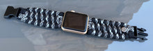 Cargar imagen en el visor de la galería, Paracord Watch Band compatible with Apple Watch Series 1, 2, 3, 4, 5, 6, 7, 8, 9, Ultra, Ultra 2 & SE (watch not included)