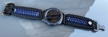 Load image into Gallery viewer, Samsung Galaxy Watch Band, Galaxy 42mm, Galaxy 46mm, Gear S3 Frontier, Gear S3 Classic, Gear Sport, 550 Paracord Watch Band.