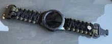 Load image into Gallery viewer, Samsung Galaxy Watch Band, Galaxy 42mm, Galaxy 46mm, Gear S3 Frontier, Gear S3 Classic, Gear Sport, 550 Paracord Watch Band.