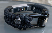 Load image into Gallery viewer, Paracord watch band personalized to replace bands for Fitbit Inspire, Fitbit Luxe, and Fitbit Alta (watch not included)