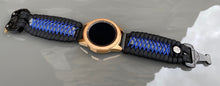 Load image into Gallery viewer, Samsung Galaxy Watch Band, Galaxy 42mm, Galaxy 46mm, Gear S3 Frontier, Gear S3 Classic, Gear Sport, 550 Paracord Watch Band.