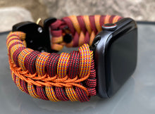 Charger l'image dans la galerie, Paracord Watch Band compatible with Apple Watch Series 1, 2, 3, 4, 5, 6, 7, 8, Ultra & SE (watch not included)