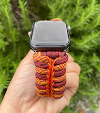 Charger l'image dans la galerie, Paracord Watch Band compatible with Apple Watch Series 1, 2, 3, 4, 5, 6, 7, 8, Ultra & SE (watch not included)