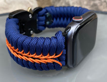 Charger l'image dans la galerie, Paracord Watch Band compatible with Apple Watch Series 1, 2, 3, 4, 5, 6, 7, 8, Ultra & SE (watch not included)