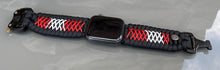 Lade das Bild in den Galerie-Viewer, Paracord Watch Band compatible with Apple Watch Series 1, 2, 3, 4, 5, 6, 7, 8, Ultra & SE (watch not included)