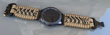 Load image into Gallery viewer, Samsung Galaxy Watch Band, Galaxy 42mm, Galaxy 46mm, Gear S3 Frontier, Gear S3 Classic, Gear Sport, 550 Paracord Watch Band.